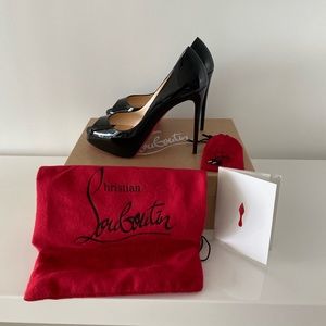 Christian Louboutin Prive 120 black pumps size 38